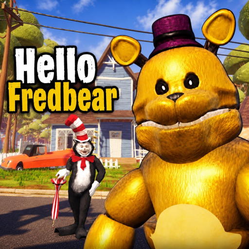 Hello Fredbear! [🎩 CAT IN THE HAT] Roblox game