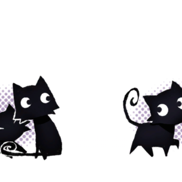 spooky kitties