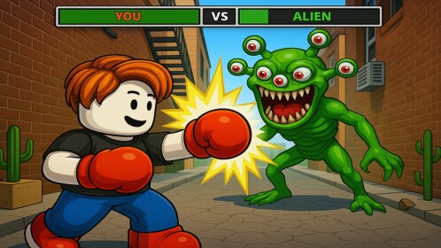 🥊[NEW] Punch Aliens Simulator🥊