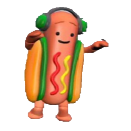 le hotdog meme Roblox decal