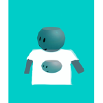 Round head merch making