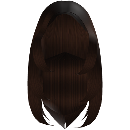 Dark Brown Long V Cut Layers Roblox item