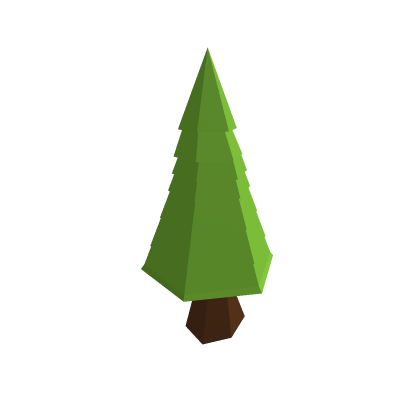 Low poly tree