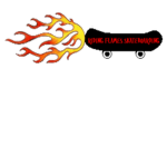 Riding Flames Skateboarding™