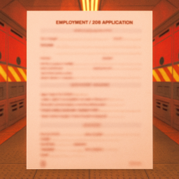 Job Application In Area 51