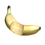 banana that i took a bite out of