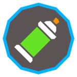 Green Spray Can