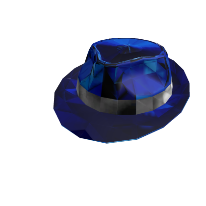 Midnight Blue Sparkle Time Fedora