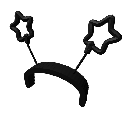 black diwali sparkler headband (Addon)