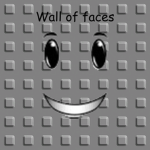 The wall of faces