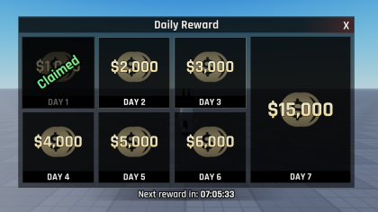 Daily Login System preview 1