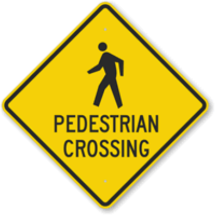 Pedestrian-Crossing-Sign Roblox decal