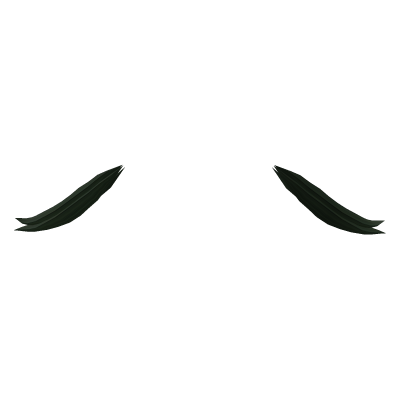 ♡ : green droopy kitty hair tufts Roblox item
