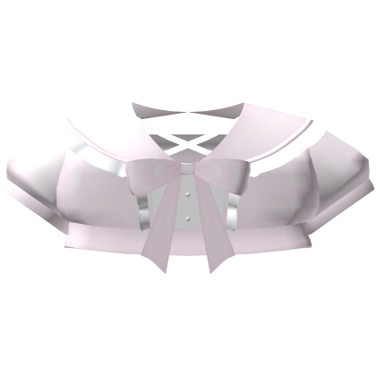 ✙ | cutecore ruffled top in pink and white