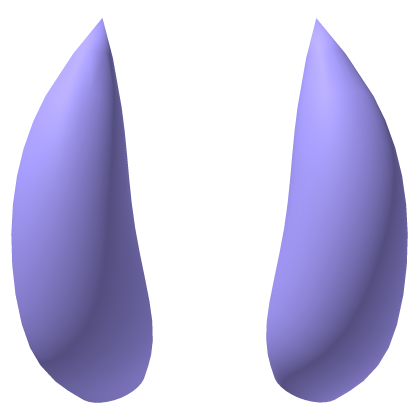 Demon Horns (Lavender) Roblox item