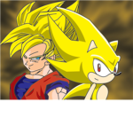Sonic vs goku a world collided