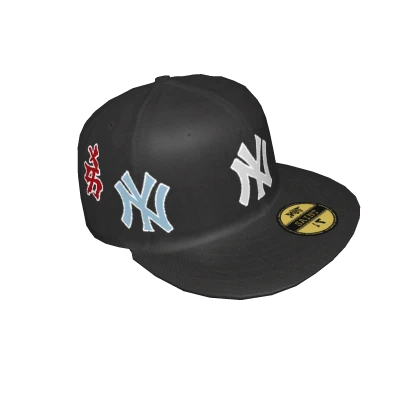 Supreme New York Yankees Kanji Fitted Hat Black | Roblox Item