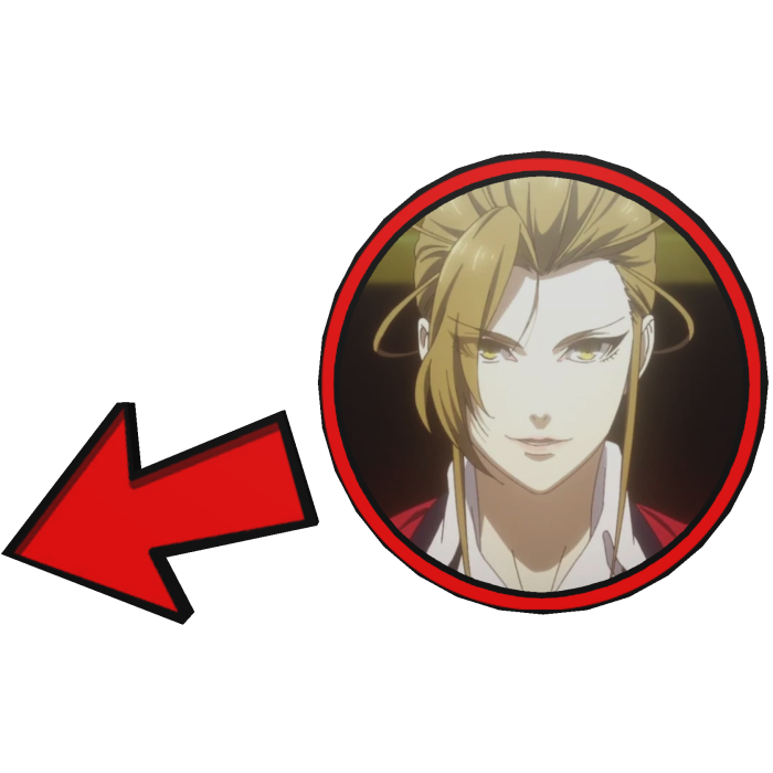 Rei Batsubami Pointing Meme Circle Kakegurui