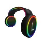 (CODE = rn2) Rainbow Neon Clockwork Headphones
