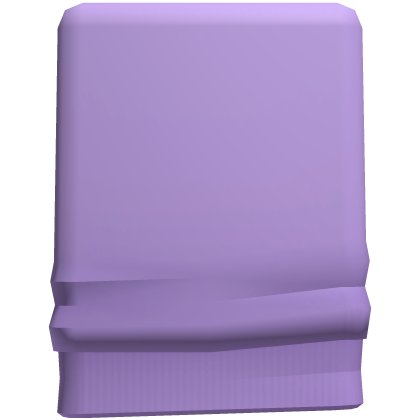 Long Pastel Purple Hoodie Sleeve | Left