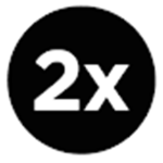 The 2x