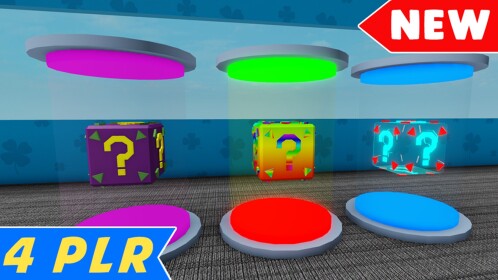 4 Player Lucky Block Tycoon