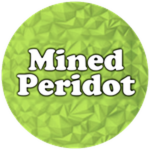 Mined Peridot