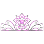 Pink Ice Queen Tiara