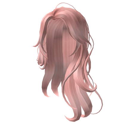 Pink Long Natural Wavy Hair Roblox item