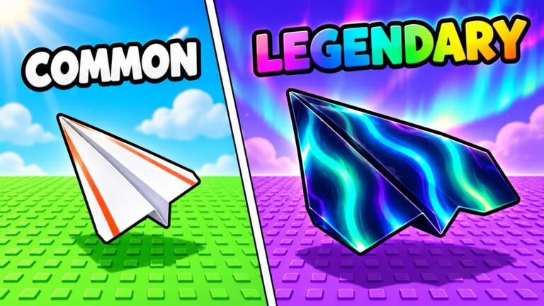 +1 Paper Plane Throw — official Roblox game image