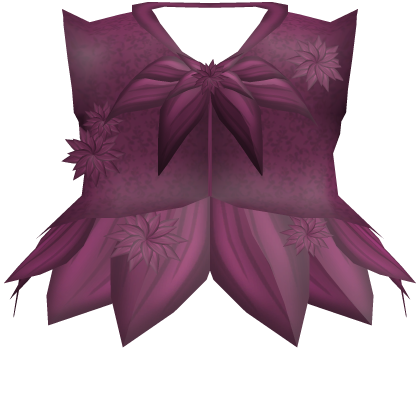 3.0 Purple Petal Flower Dress