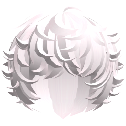 cute kawaii light pink messy swirly curly fluffy