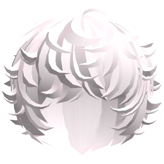cute kawaii light pink messy swirly curly fluffy