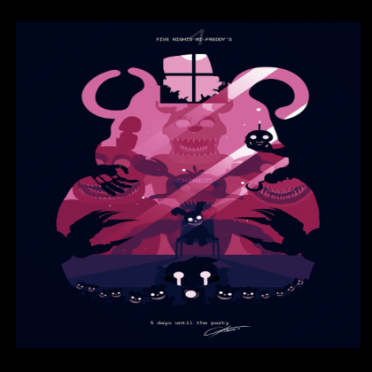 Fnaf poster Roblox decal