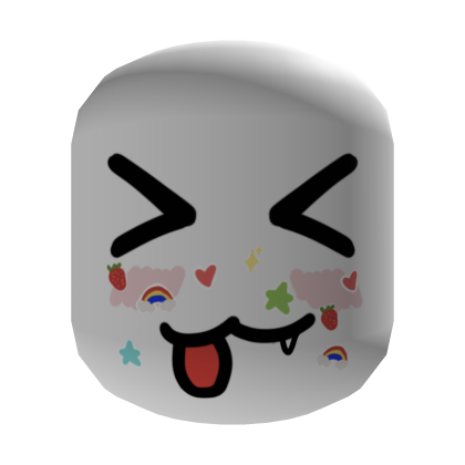 Silly mischief smile face Roblox item