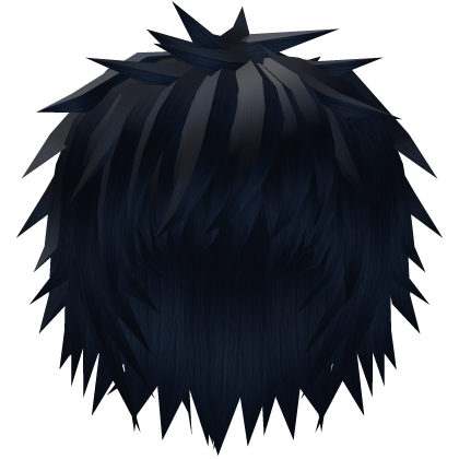 Dark Blue Spiky Emo Vkei Anime Boy Hair Roblox item