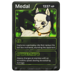 Medal Trading Card #1