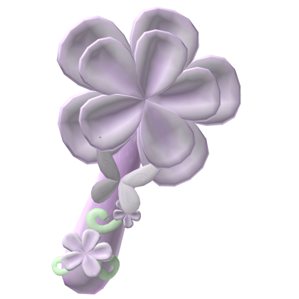 . ‿ ♡ zarina purple flower wind fairy wand !