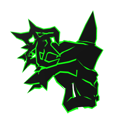 Green Cartoony Shoulder Armor (Right) Roblox item