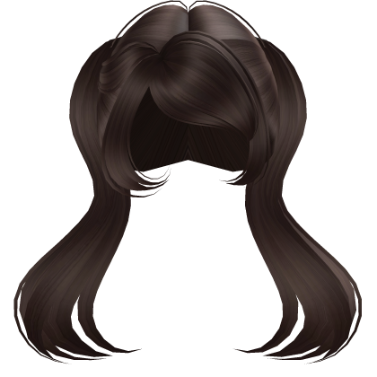 ♡:Sweety brown pigtails w side Bangs thumbnail
