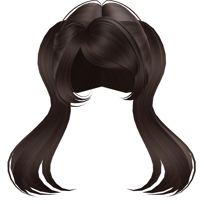 ♡ : Sweety brown pigtails w side Bangs 