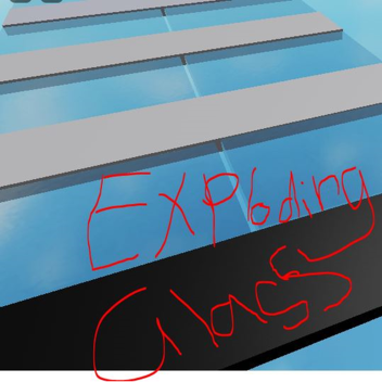 Exploding glass