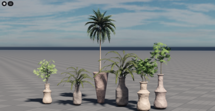 Pot Plant Asset Pack preview 1