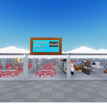 Foodcourt With ceiling fans