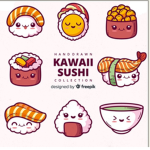 Kawaii Sushi by Nadine