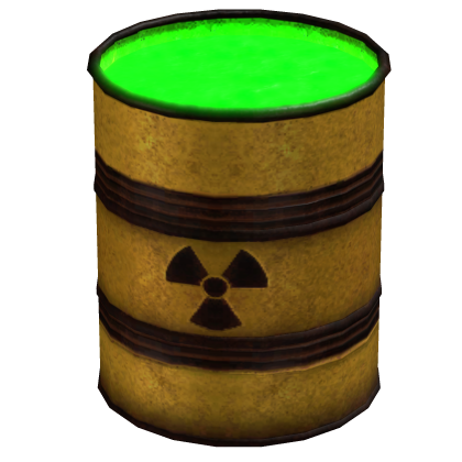 Glowing Radioactive Barrel
