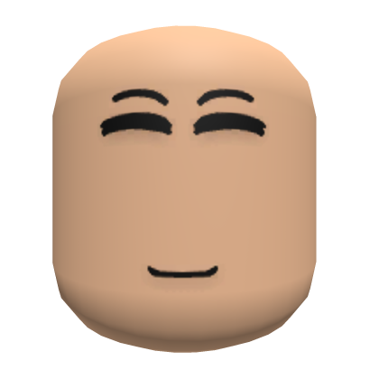 Light Cute Closed Eye Face Roblox item