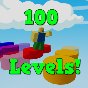 Einfaches Regenbogen-Level-Obby! 🌈 100 Levels!