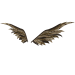 Deer Season Burlap Wings