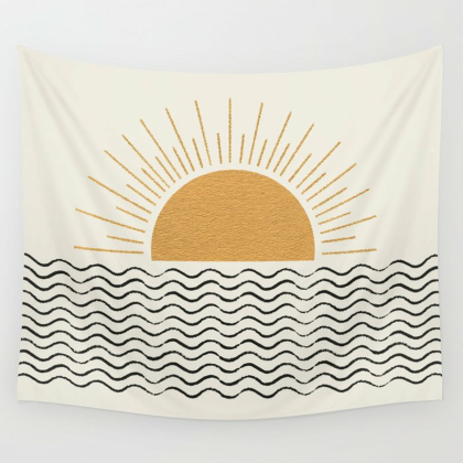 Wall Mounted Horizontal Flag